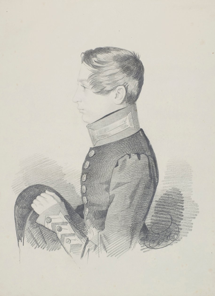 Ritratto del conte N.M. Golitsyn, 1830 da Carl von Hampeln