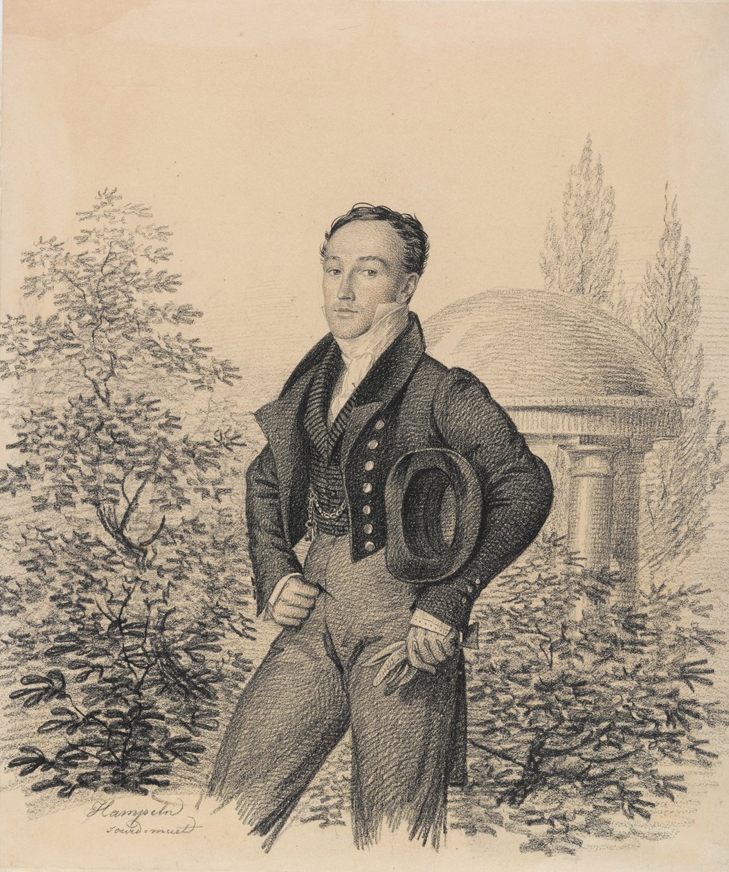 Ritratto di Nikolay Alexandrovich Kokoshkin da Carl von Hampeln
