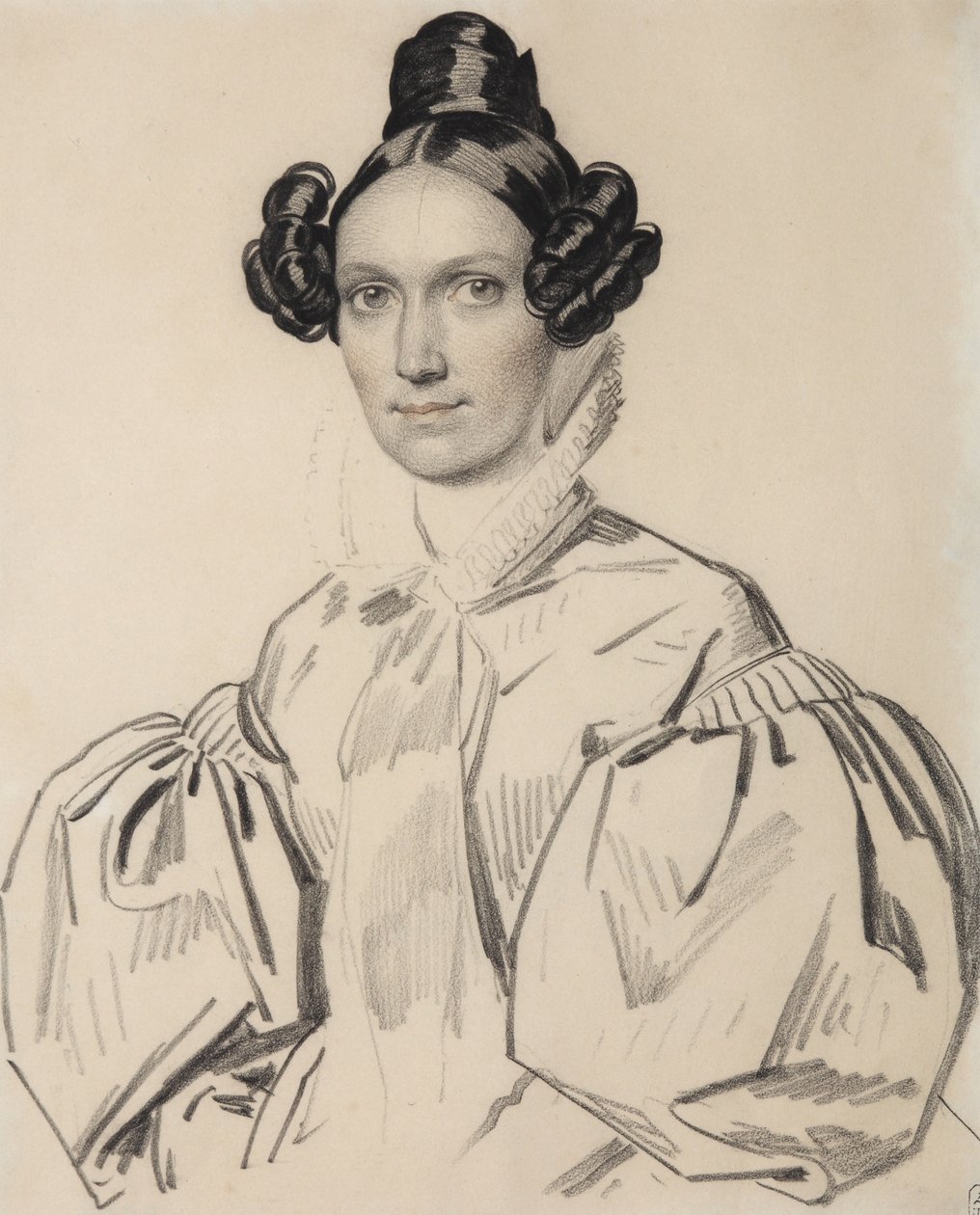 Ritratto di Olga Nikolaevna Talyzina, nata Zubova 1803-1882, primi anni 1830 da Carl von Hampeln