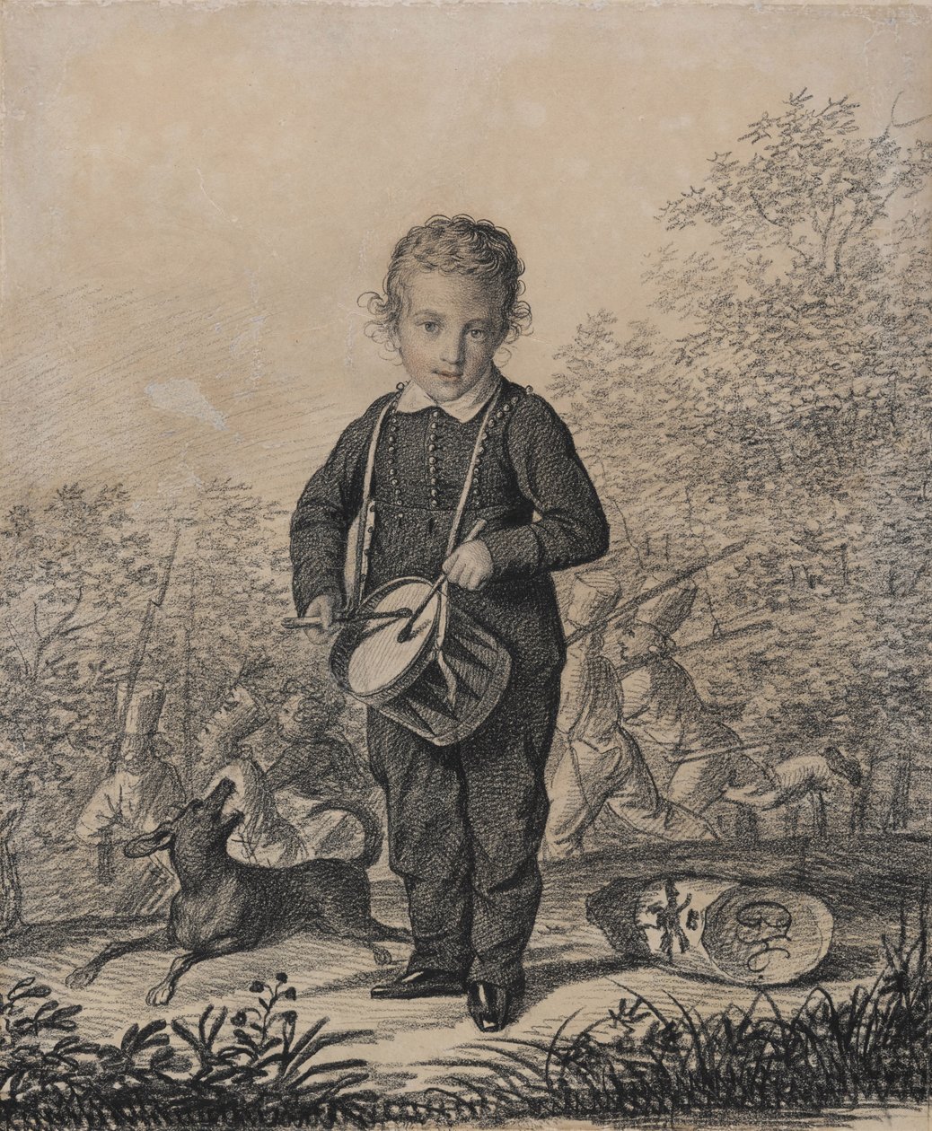Ritratto di Timofey Korsakov, primi anni 1820 da Carl von Hampeln