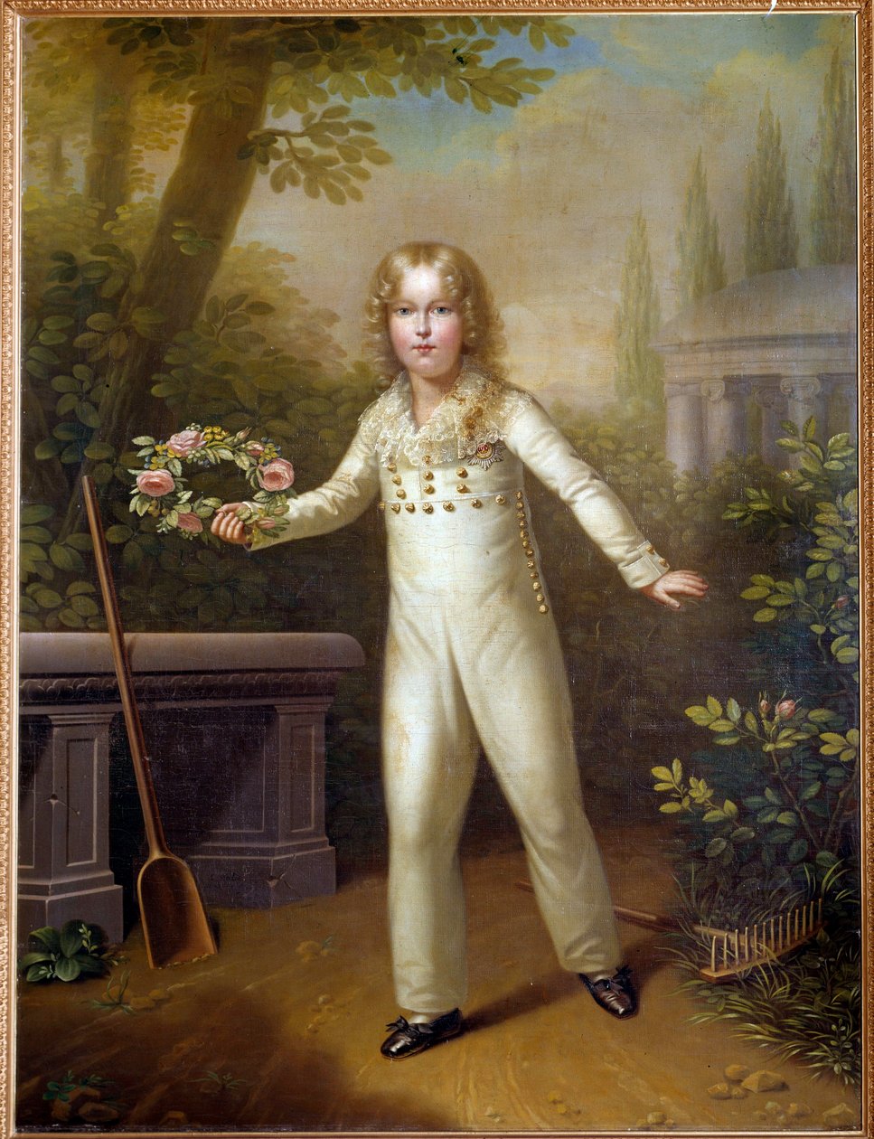 Ritratto del bambino Aiglon (1811-1832) da Carl von Sales