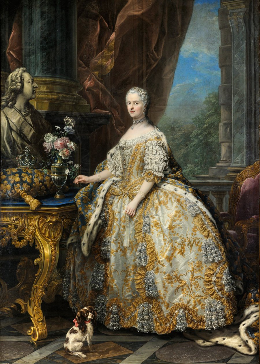 Maria Leszczyńska, regina di Francia (1703-1768) da Carle van Loo