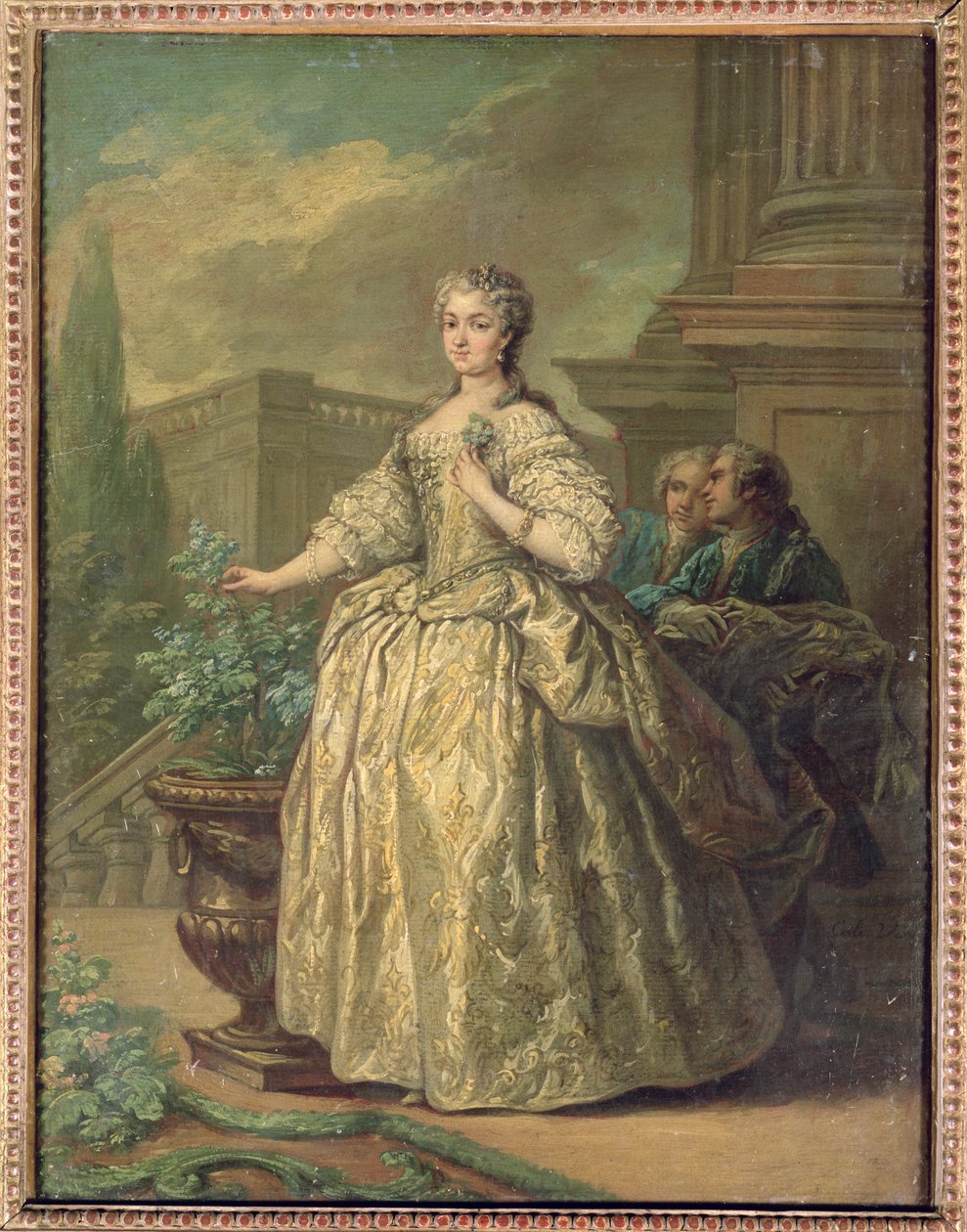 Ritratto di Maria Leszczyńska (1703-68) 1747 da Carle van Loo