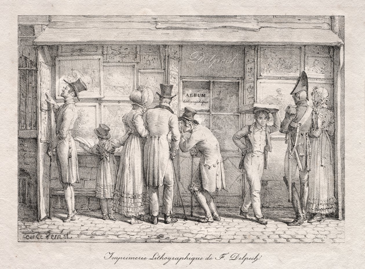 Stamperia litografica Delpech da Carle Vernet
