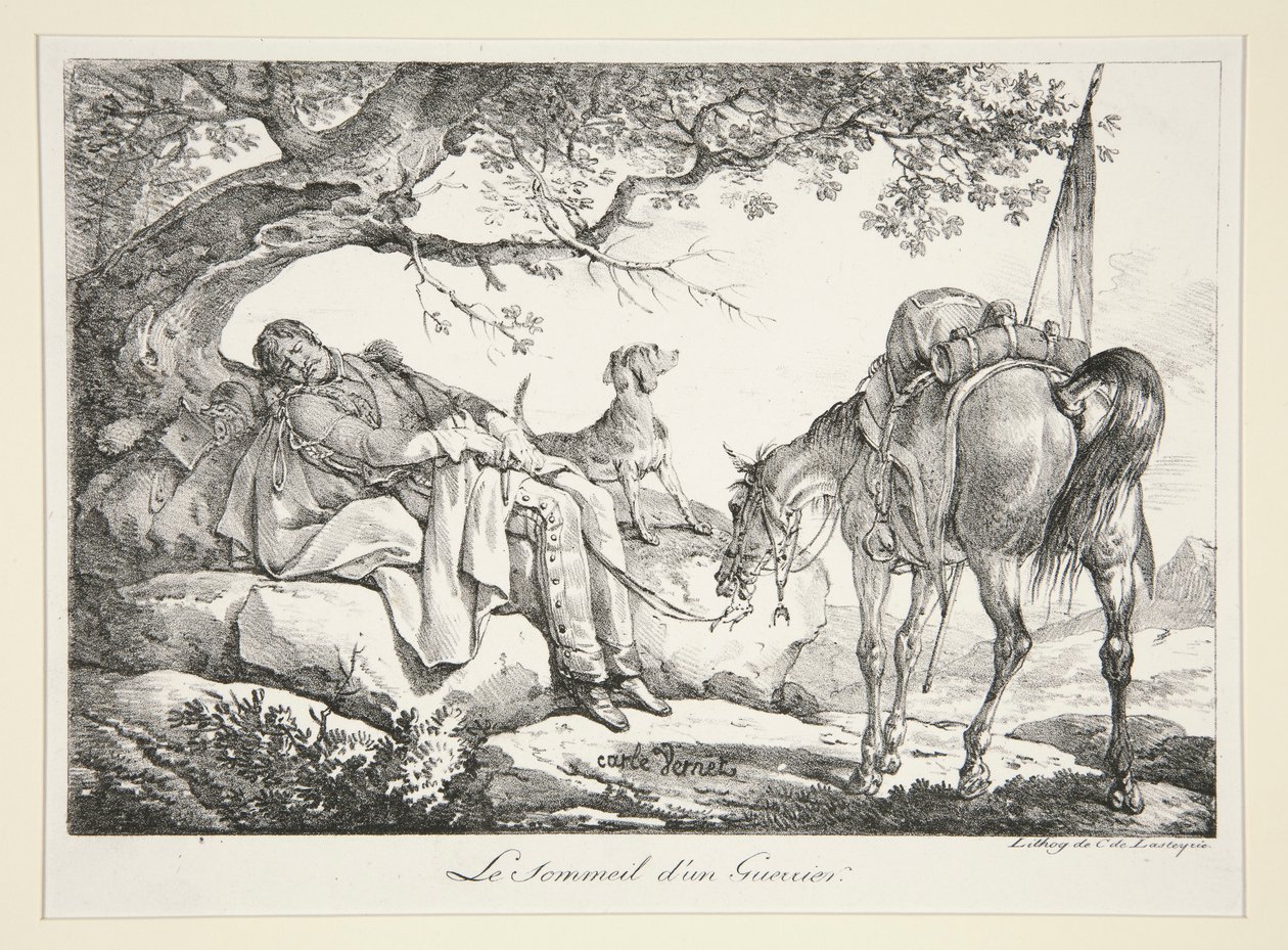 Il sonno di da Carle Vernet