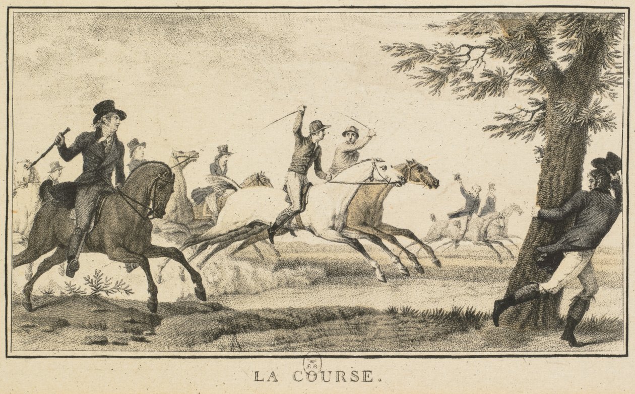 Scene di corsa: La corsa da Carle Vernet