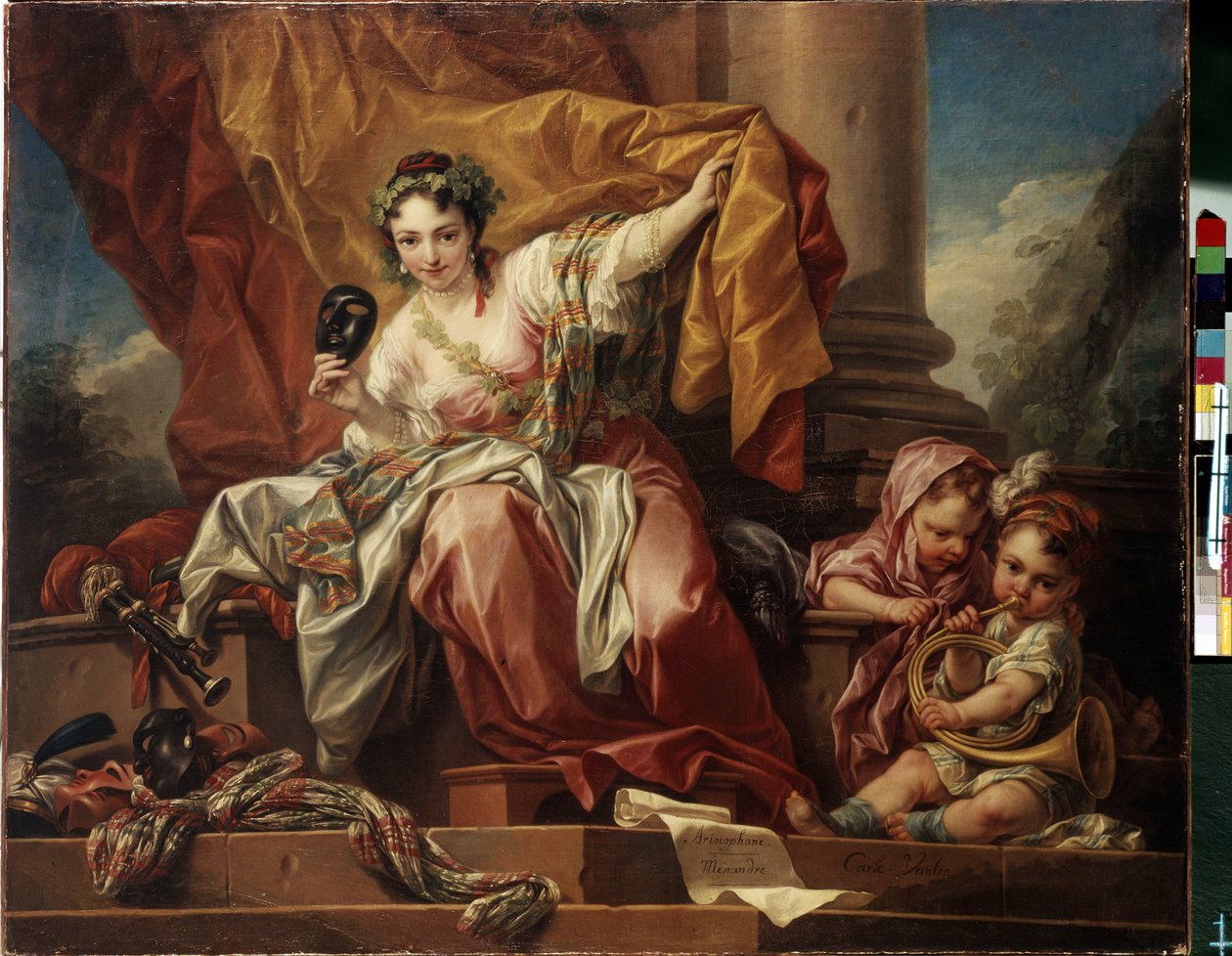 Allegoria della commedia da Carle van Loo