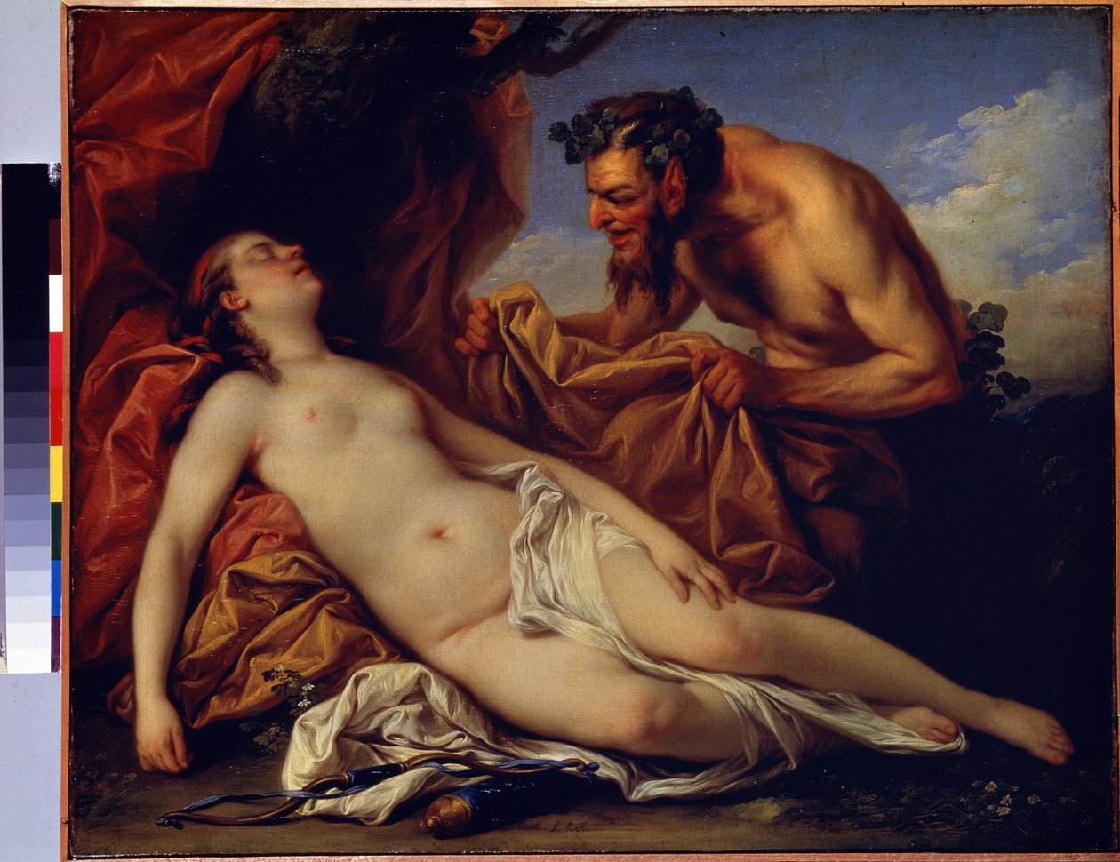 Giove e Antiope da Carle van Loo