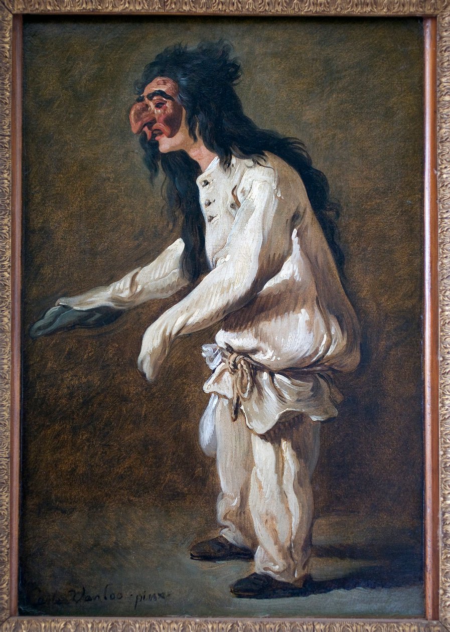 Pulcinella da Carle van Loo