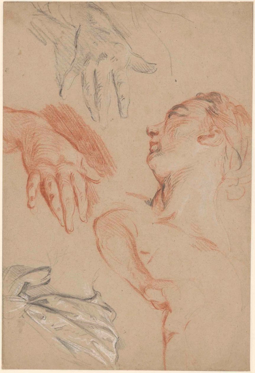 Foglio di studio da Carle van Loo