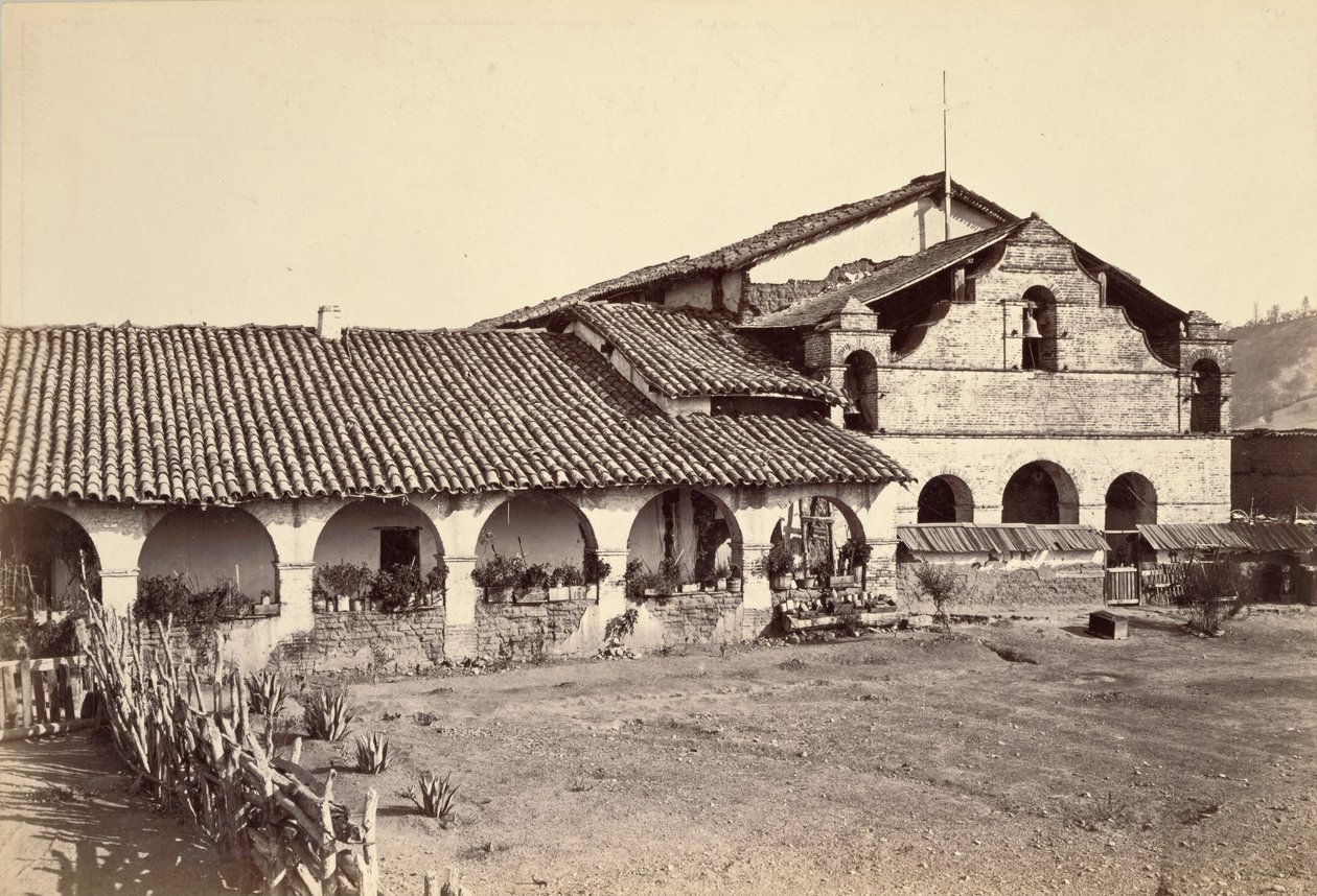 (Missione, San Antonio de Padua) da Carleton E. Watkins