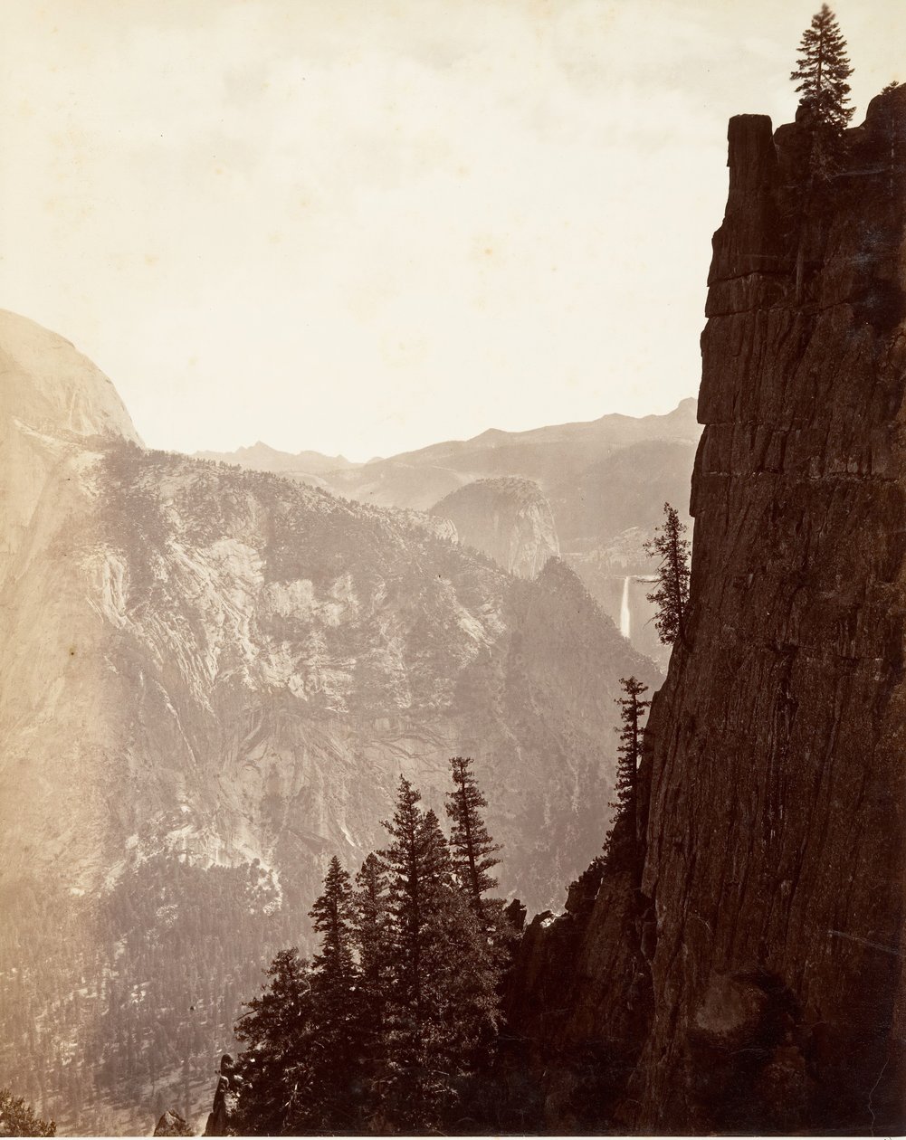 Veduta generale di Yosemite, ca. 1872, stampato ca. 1876 da Carleton E. Watkins.