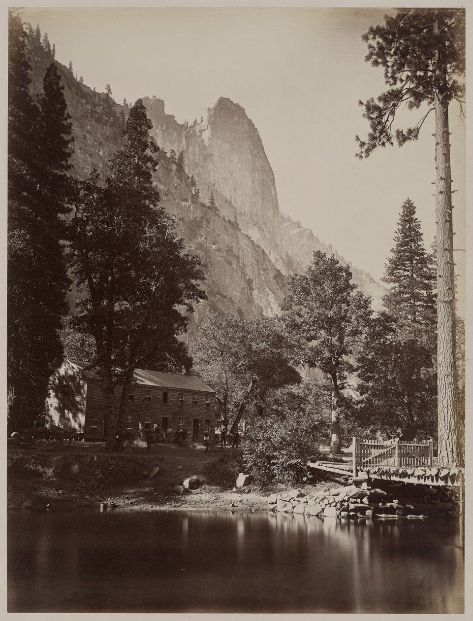 La Roccia del Sentinella, 3270 piedi da Carleton E. Watkins