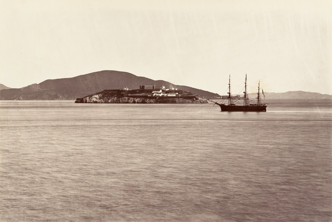 Isola di Alcatraz, San Francisco da Carleton Emmons Watkins