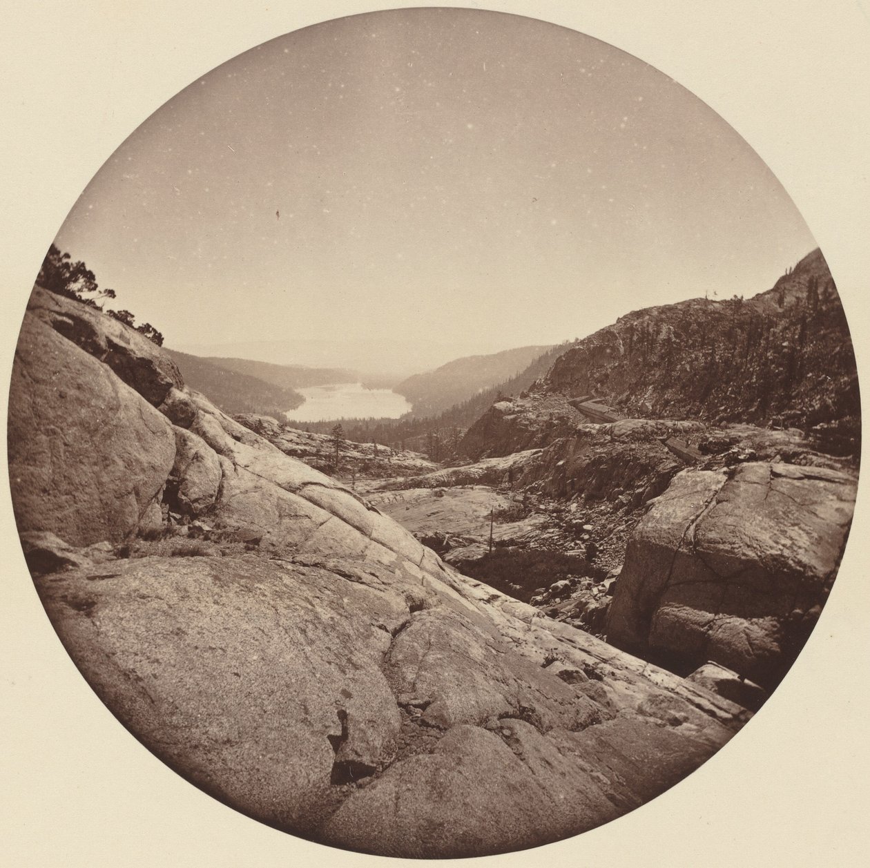 Lago Donner, California, c. 1860s da Carleton Emmons Watkins