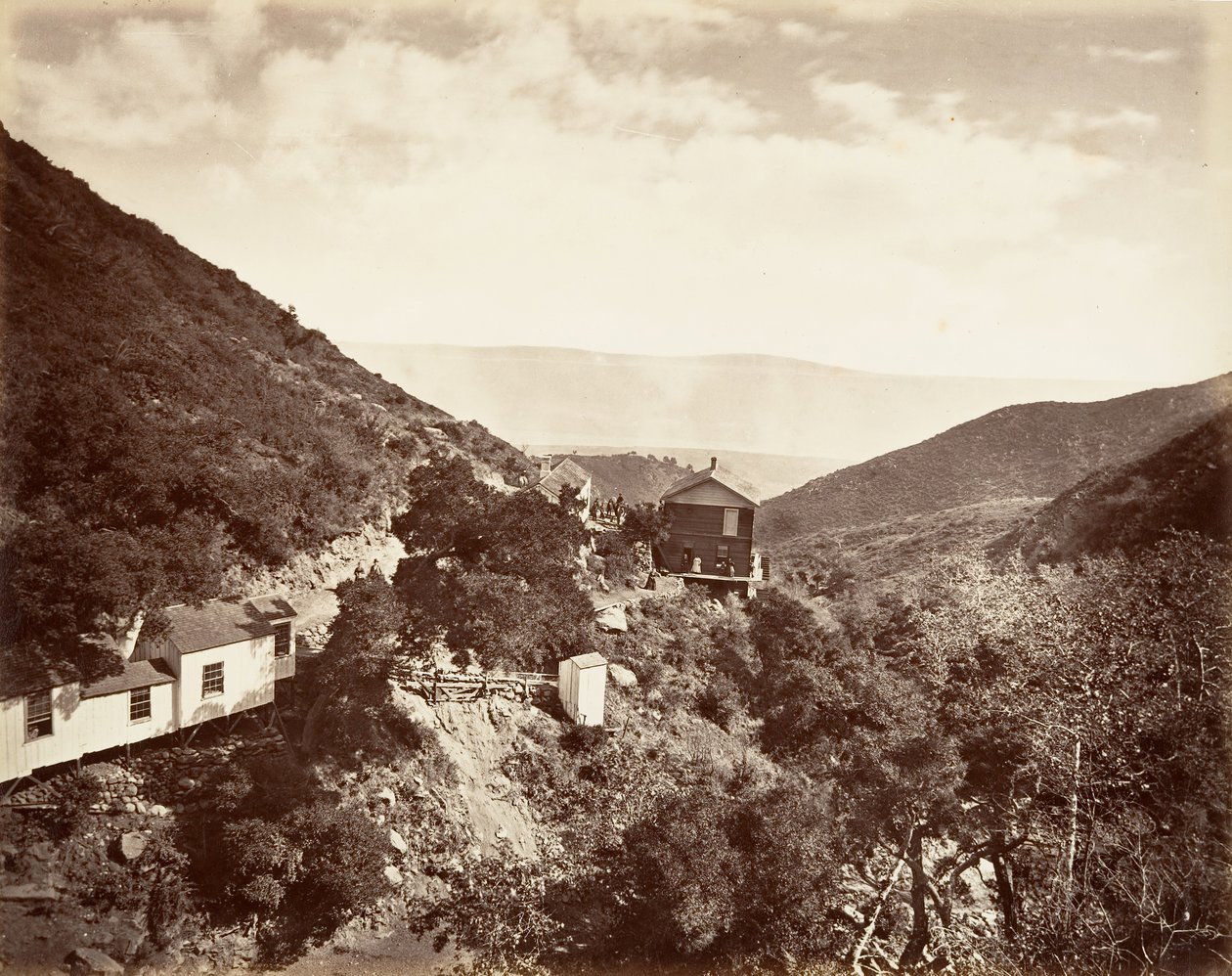 Sorgenti di zolfo calde, Santa Barbara da Carleton Emmons Watkins