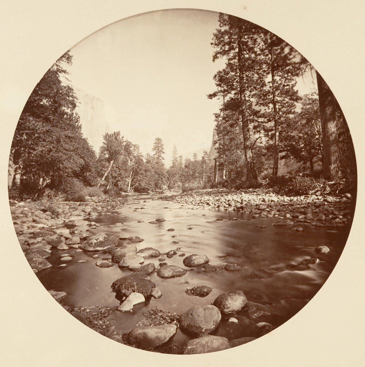 Parco Nazionale di Yosemite, California da Carleton Emmons Watkins