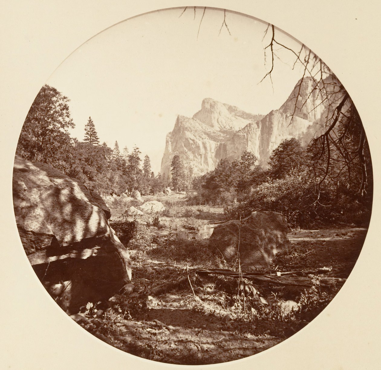 [Parco Nazionale di Yosemite, California], ca. 1878 da Carleton Emmons Watkins