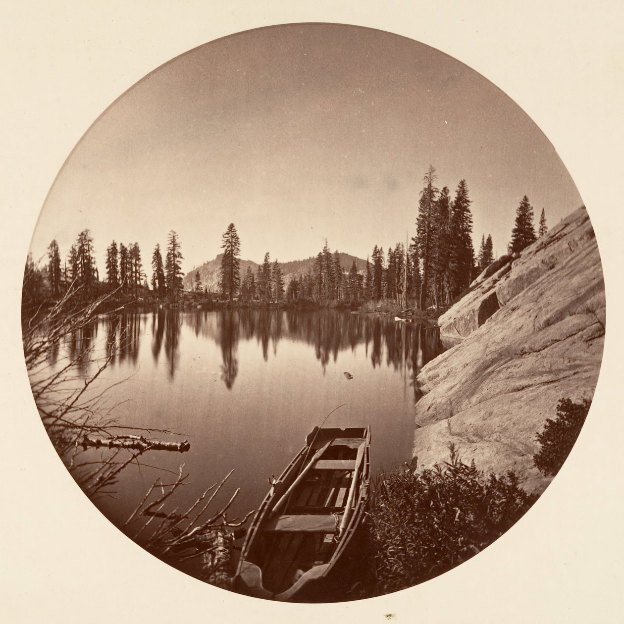 Parco Nazionale di Yosemite, California, ca. 1878 da Carleton Emmons Watkins