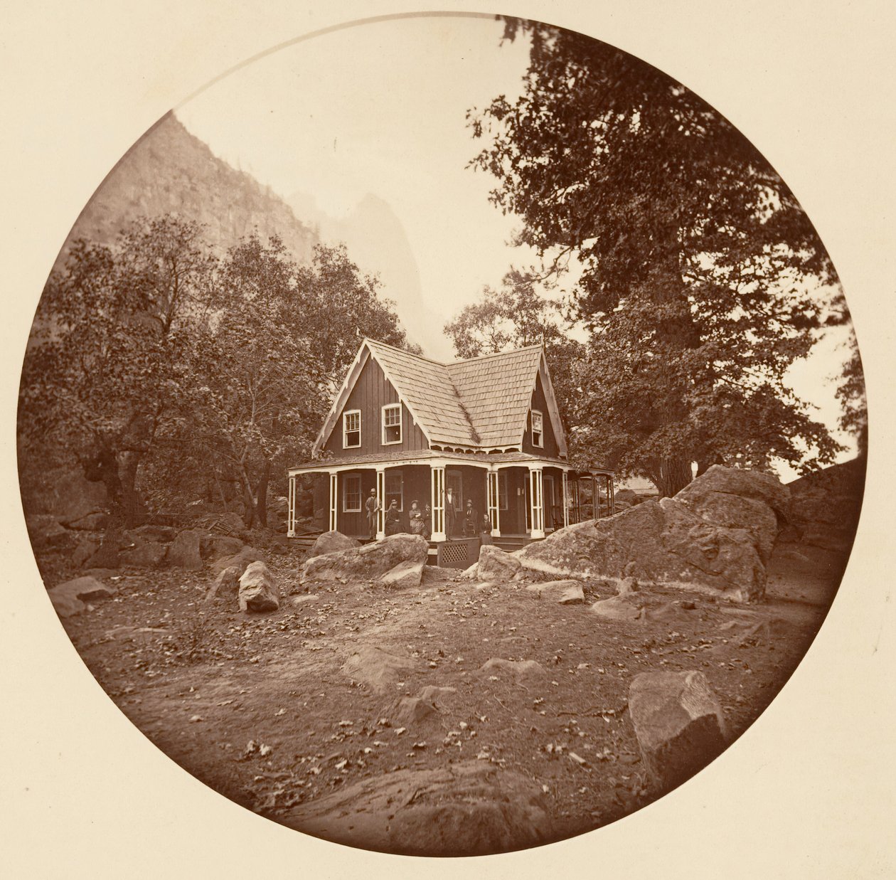 Parco Nazionale di Yosemite, California da Carleton Emmons Watkins
