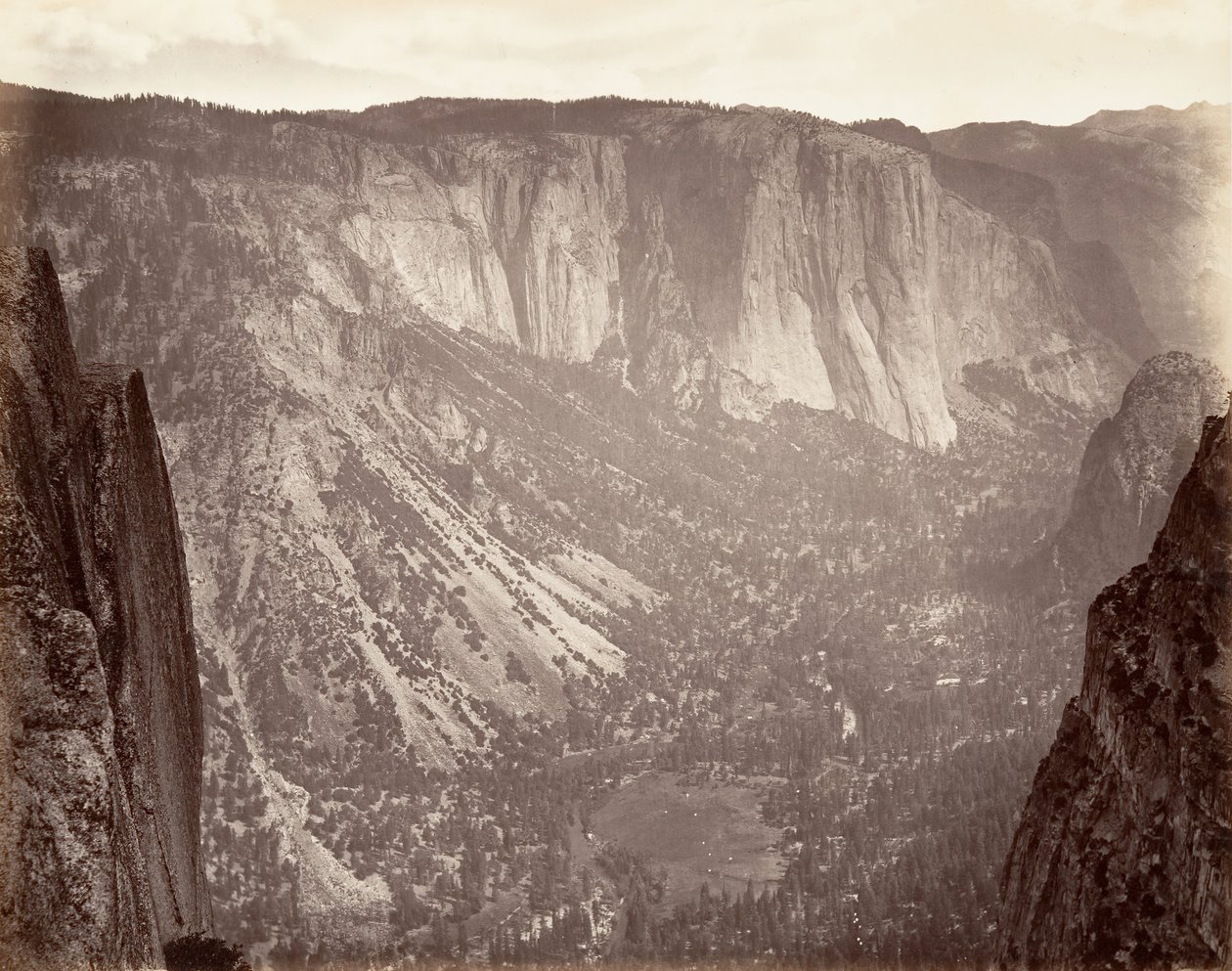 Valle di Yosemite da Carleton Emmons Watkins