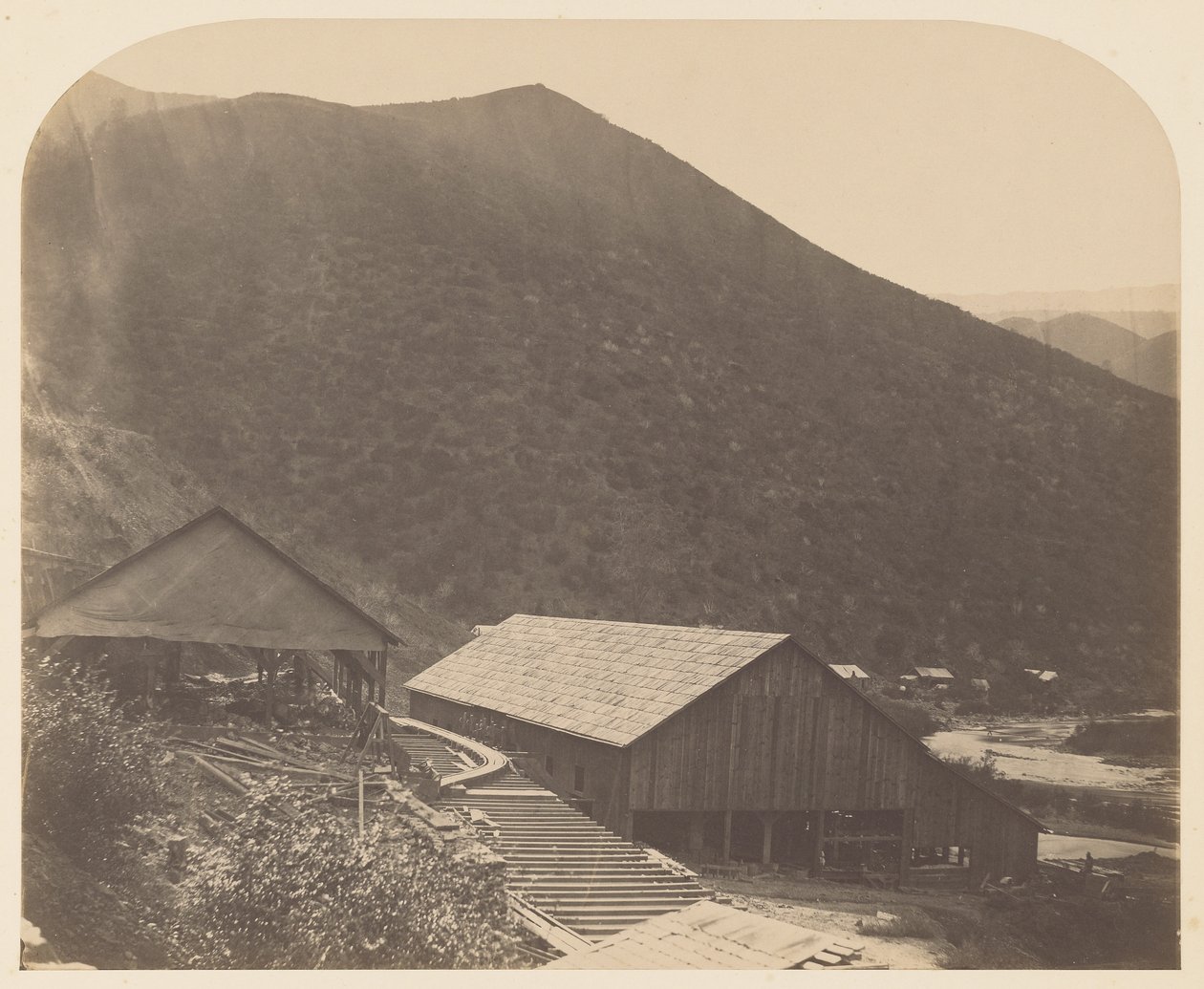 [Benton Mills West] da Carleton Watkins
