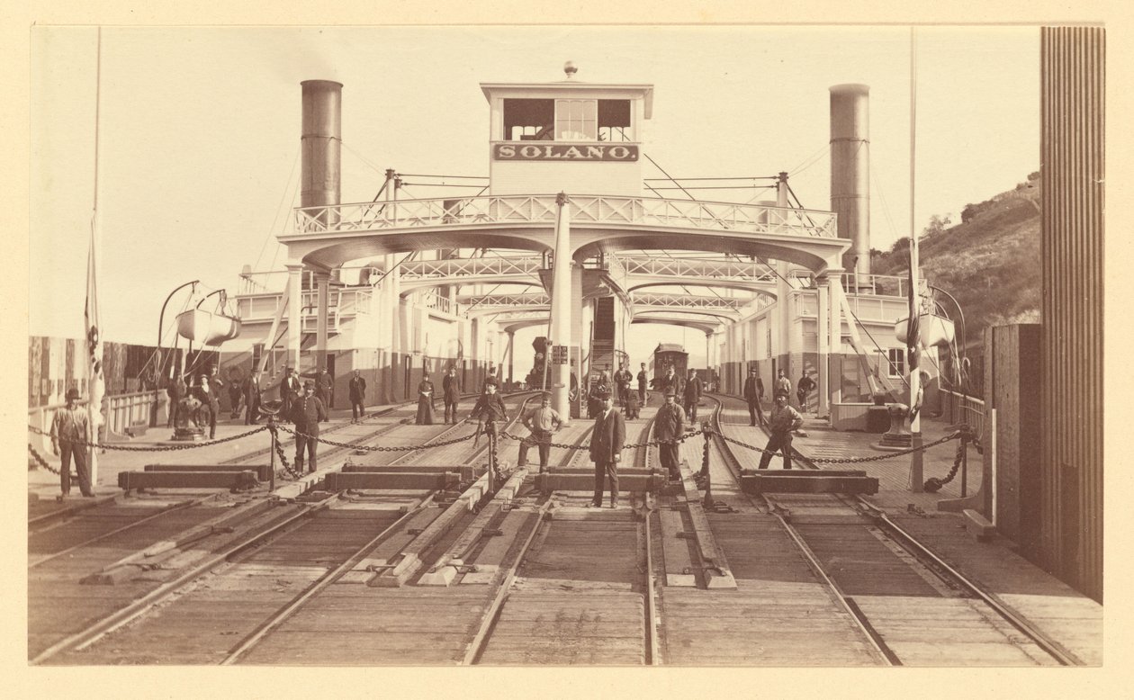 Traghetto C.P. Solano da Carleton Watkins