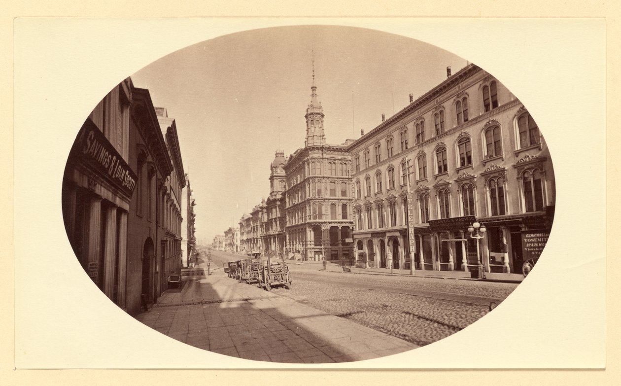 [Cal. St. da Montg. St., S.F./ 3679] da Carleton Watkins
