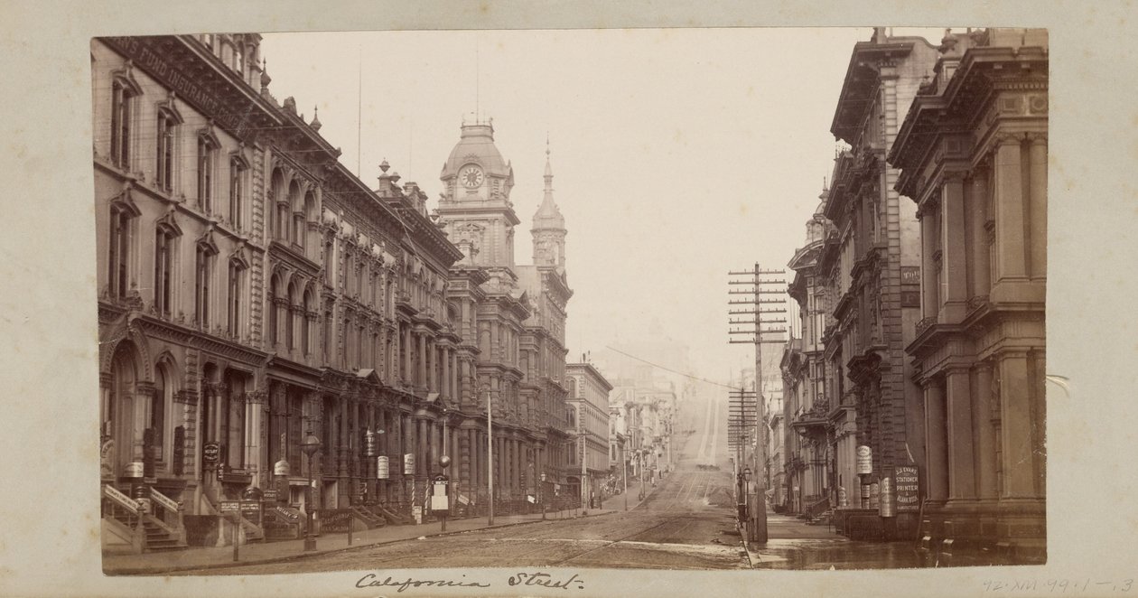 California Street da Carleton Watkins