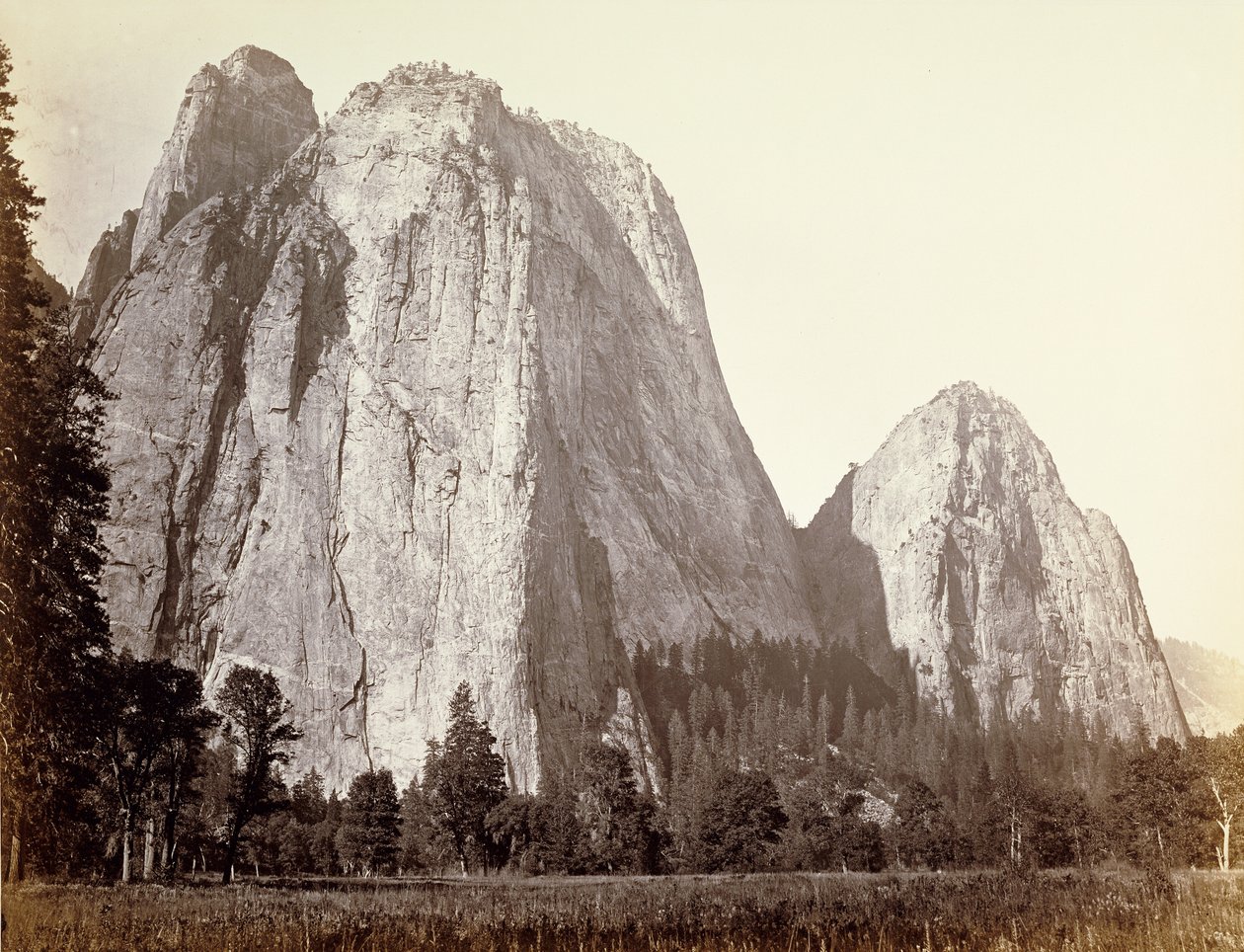 [Rocce della cattedrale] da Carleton Watkins