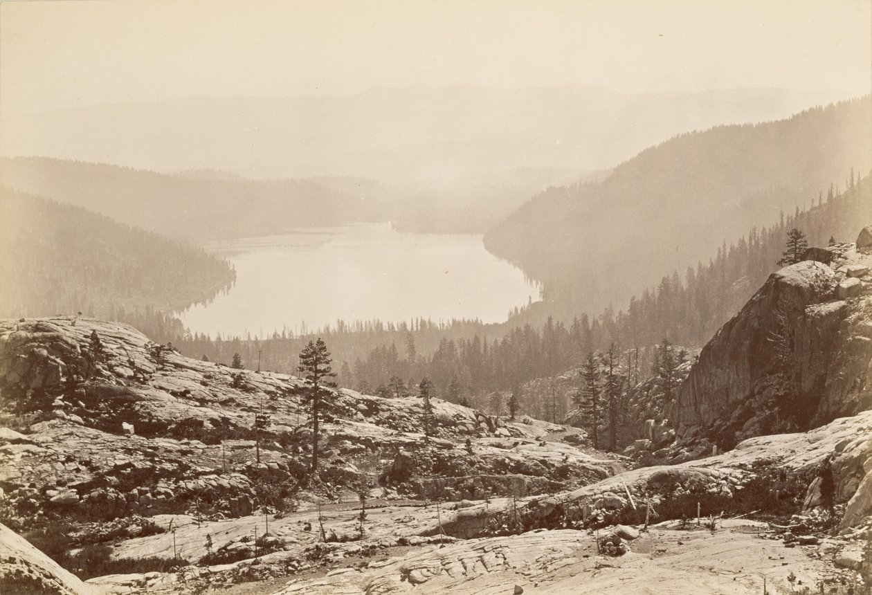 [Lago Donner, California] da Carleton Watkins