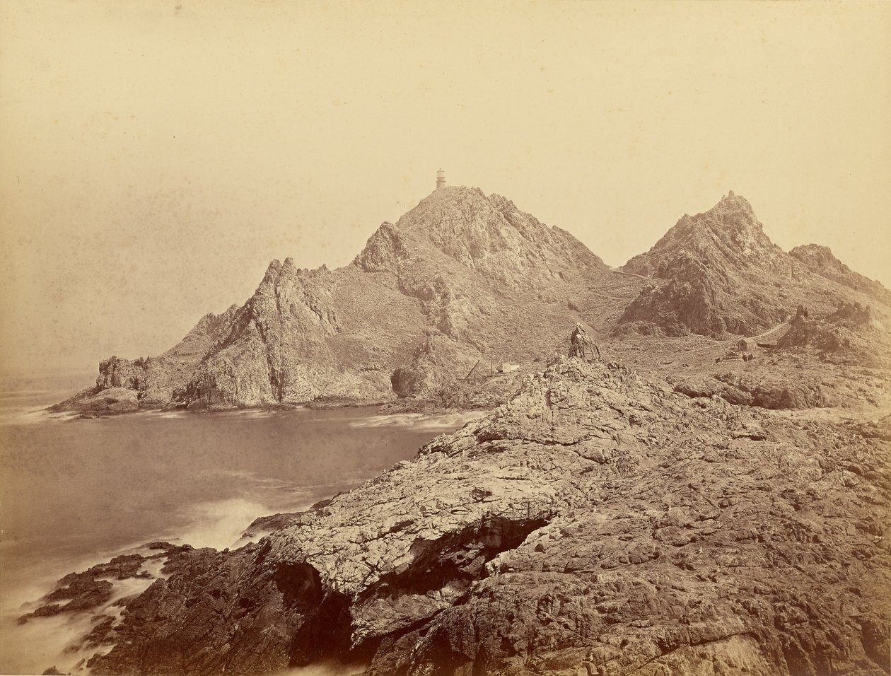 [Faro, isole Farallon] / [Alle Farallones] da Carleton Watkins