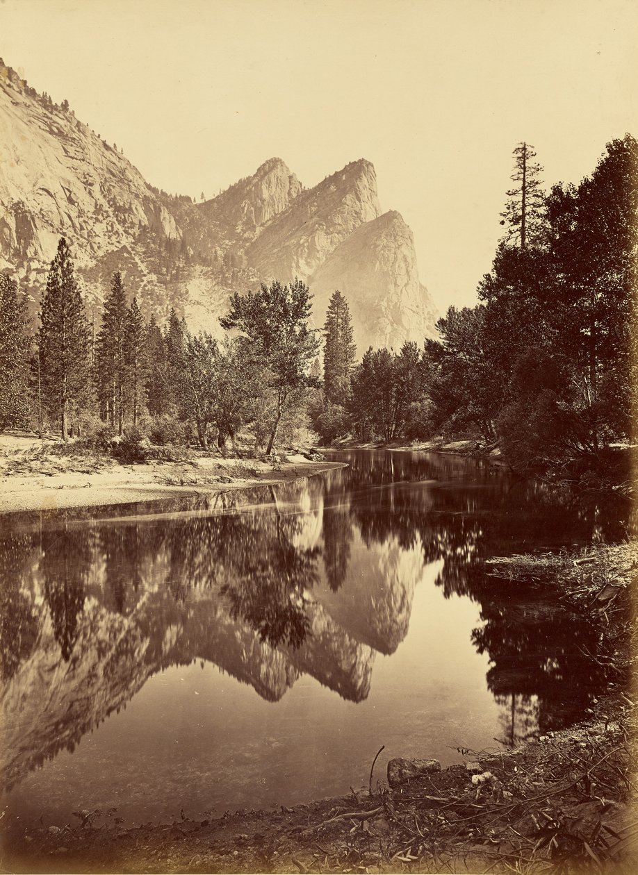 [Specchio. I tre fratelli.] da Carleton Watkins