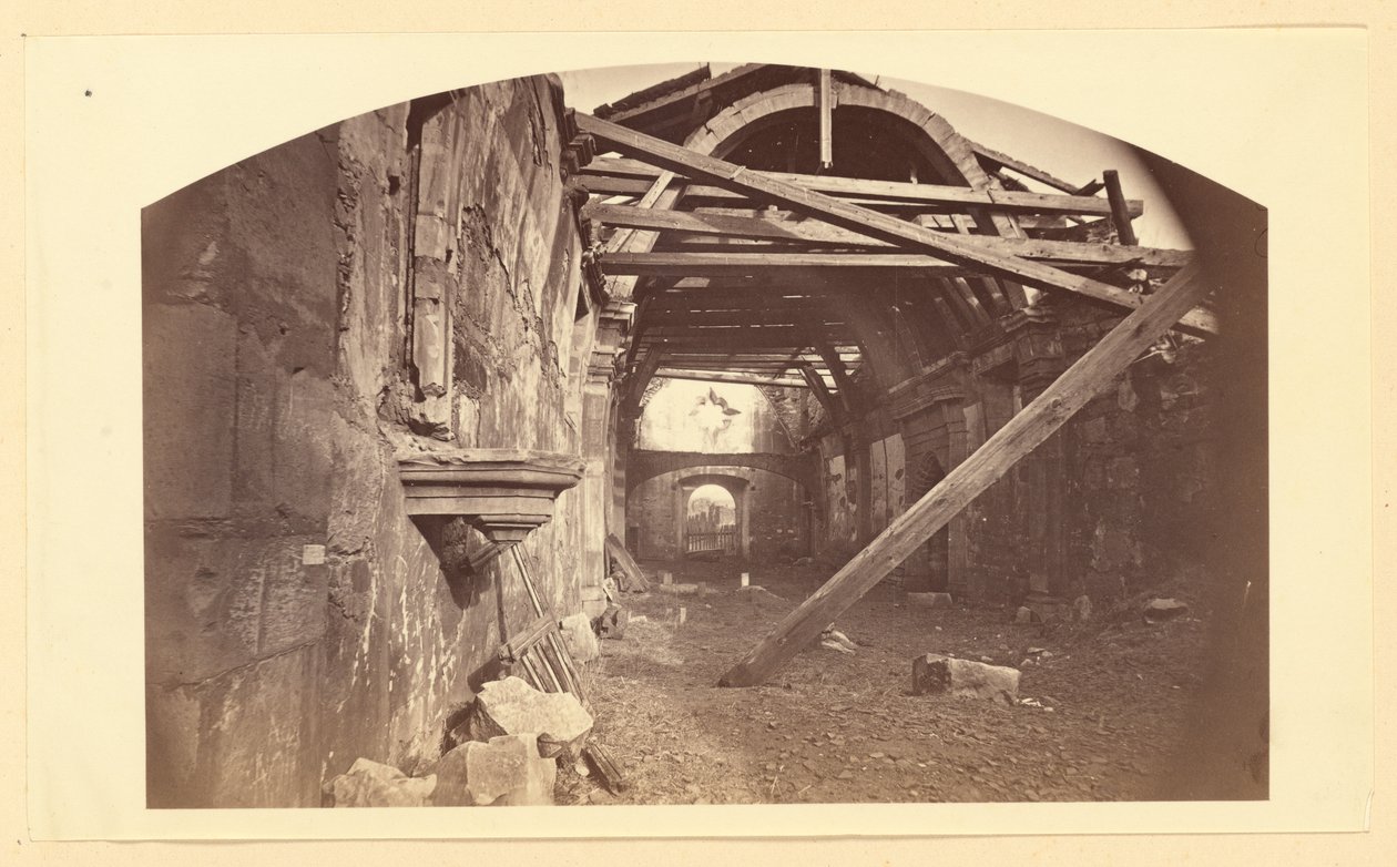 [Missione El Carmelo Stab. 1770/ Interno Monterey Cal.] da Carleton Watkins
