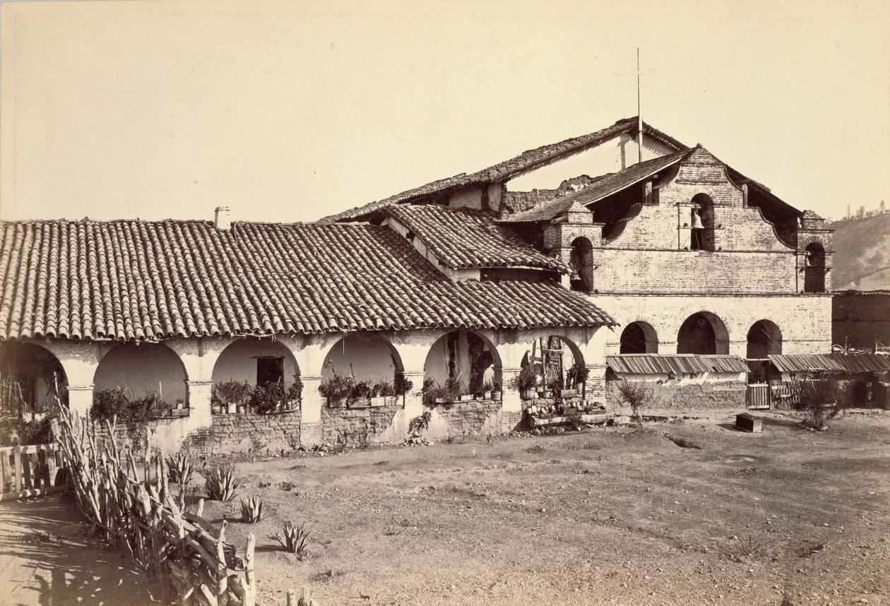 [Missione San Antonio de Padua] da Carleton Watkins