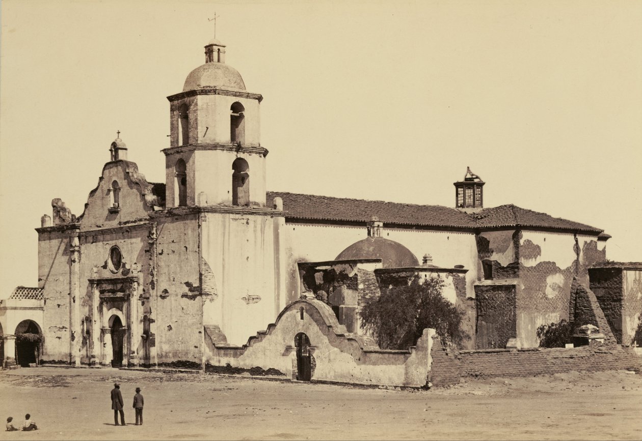Missione, San Luis Rey de Francia da Carleton Watkins