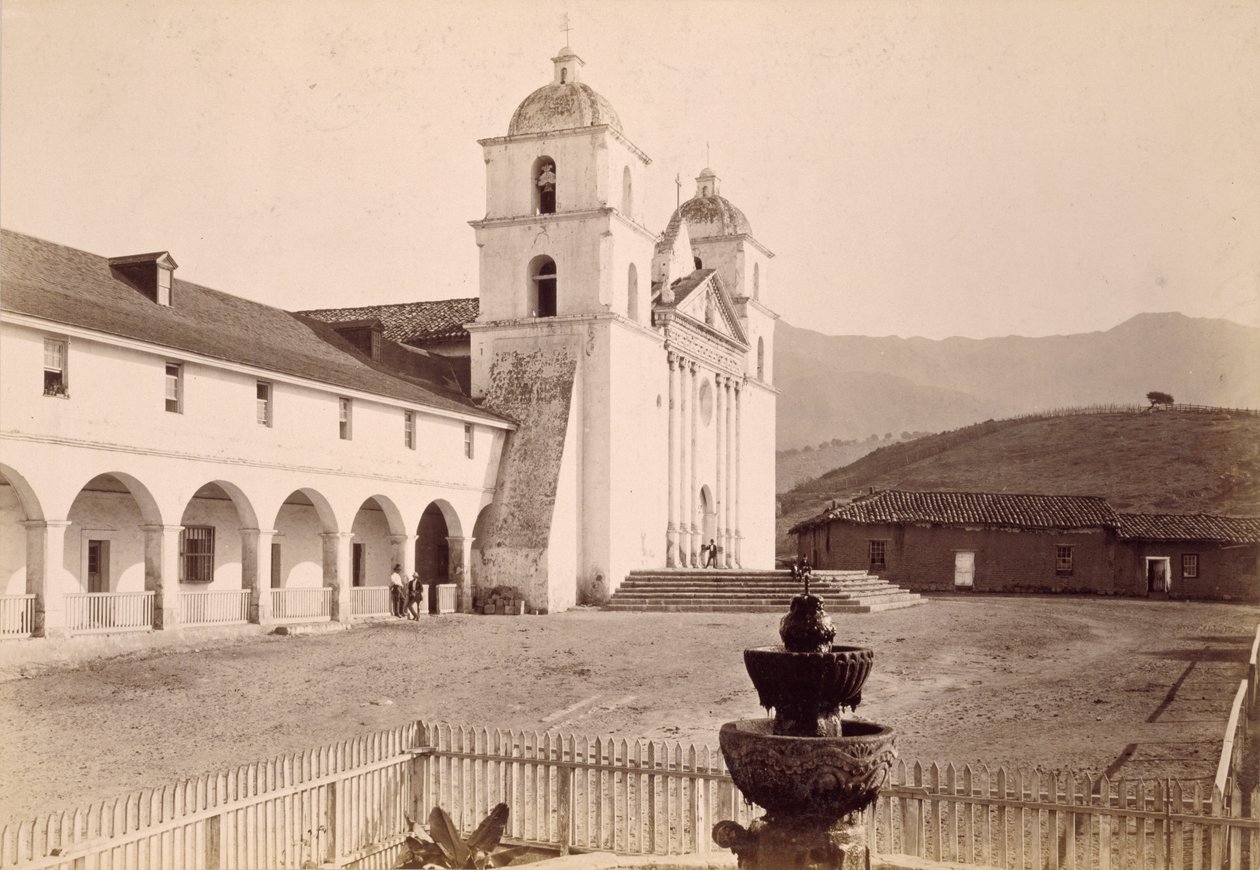 [Missione, Santa Barbara] da Carleton Watkins