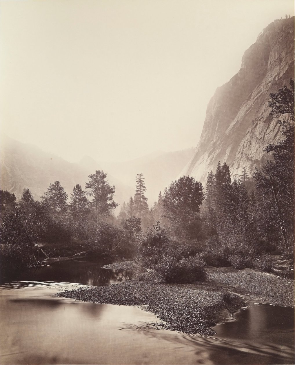 Monte Starr King, Yosemite, n. 69 da Carleton Watkins