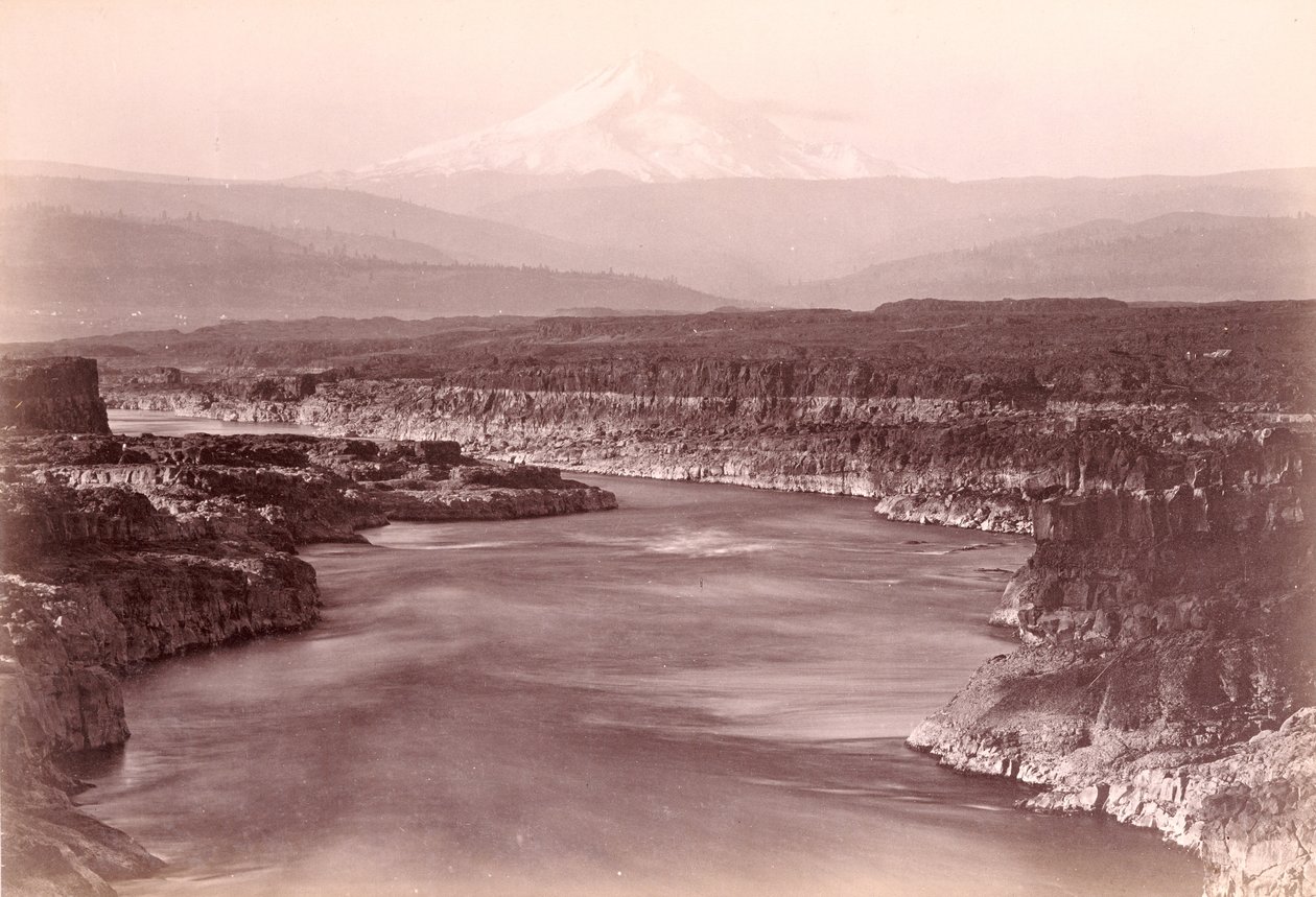 [Mount Hood da The Dalles, Oregon] da Carleton Watkins