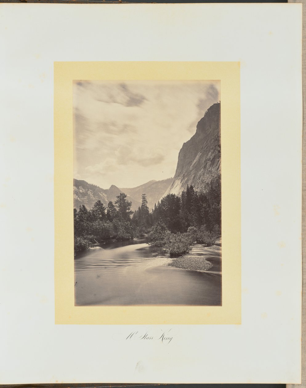 Monte Starr King da Carleton Watkins