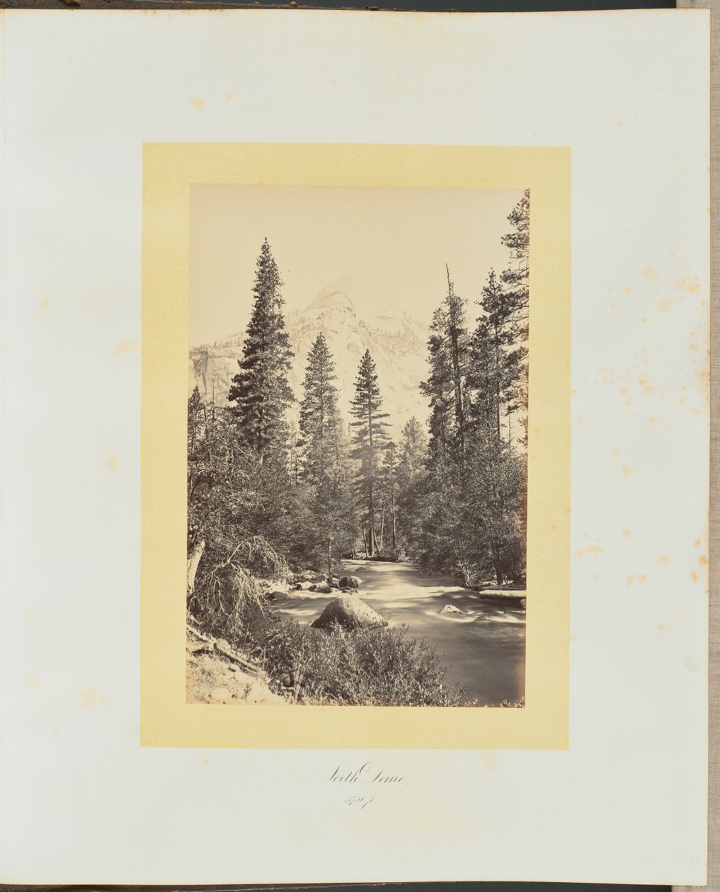 North Dome, 3730 piedi da Carleton Watkins