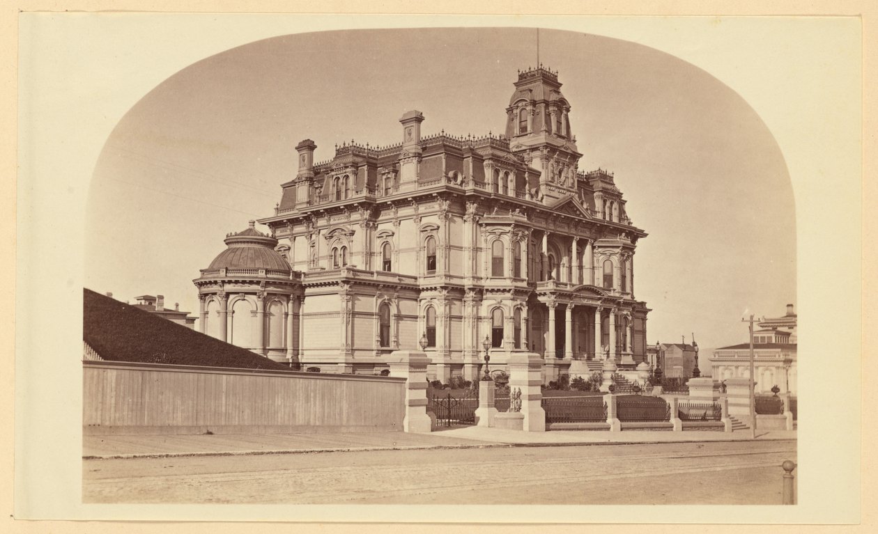 Residenza di Chas. Crocker da Carleton Watkins