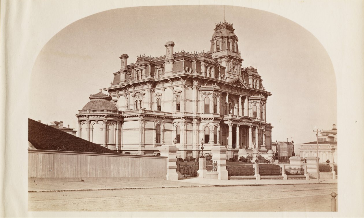 Residenza di Chas. Crocker da Carleton Watkins