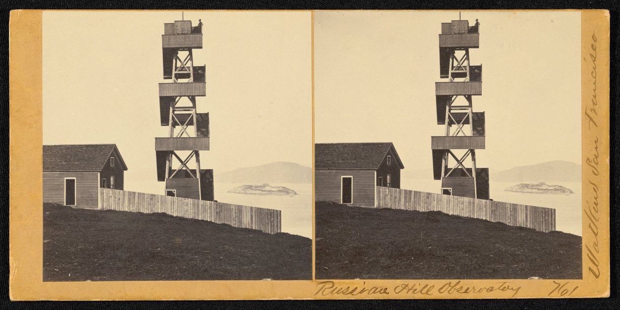 Osservatorio di Russian Hill da Carleton Watkins