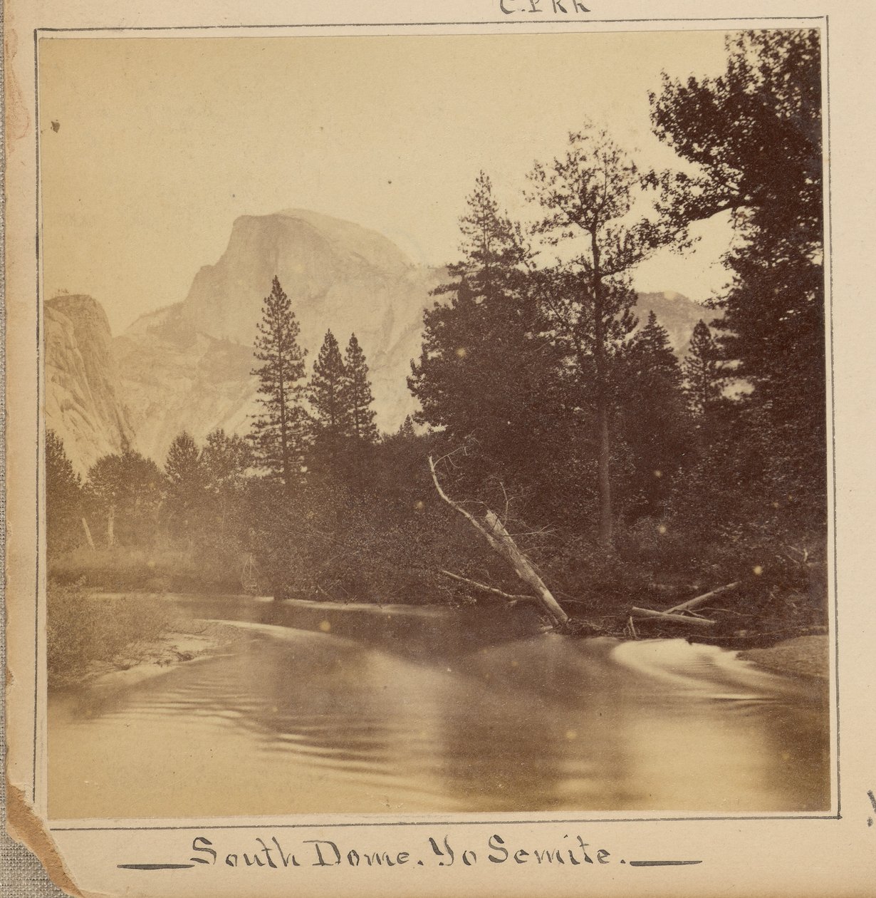 Cupola meridionale, Yosemite da Carleton Watkins