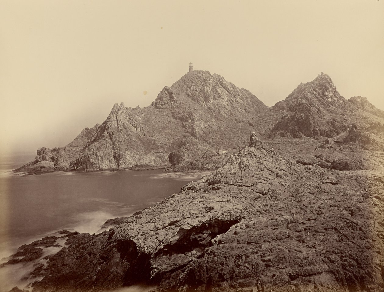 [Vista dalle Isole Sugar Loaf, Farallons] da Carleton Watkins