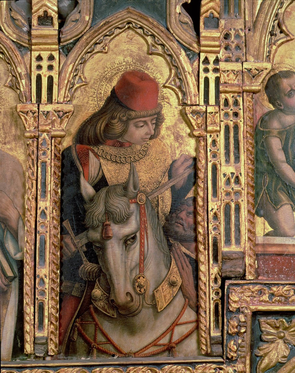 San Martino (dettaglio) da Carlo Crivelli