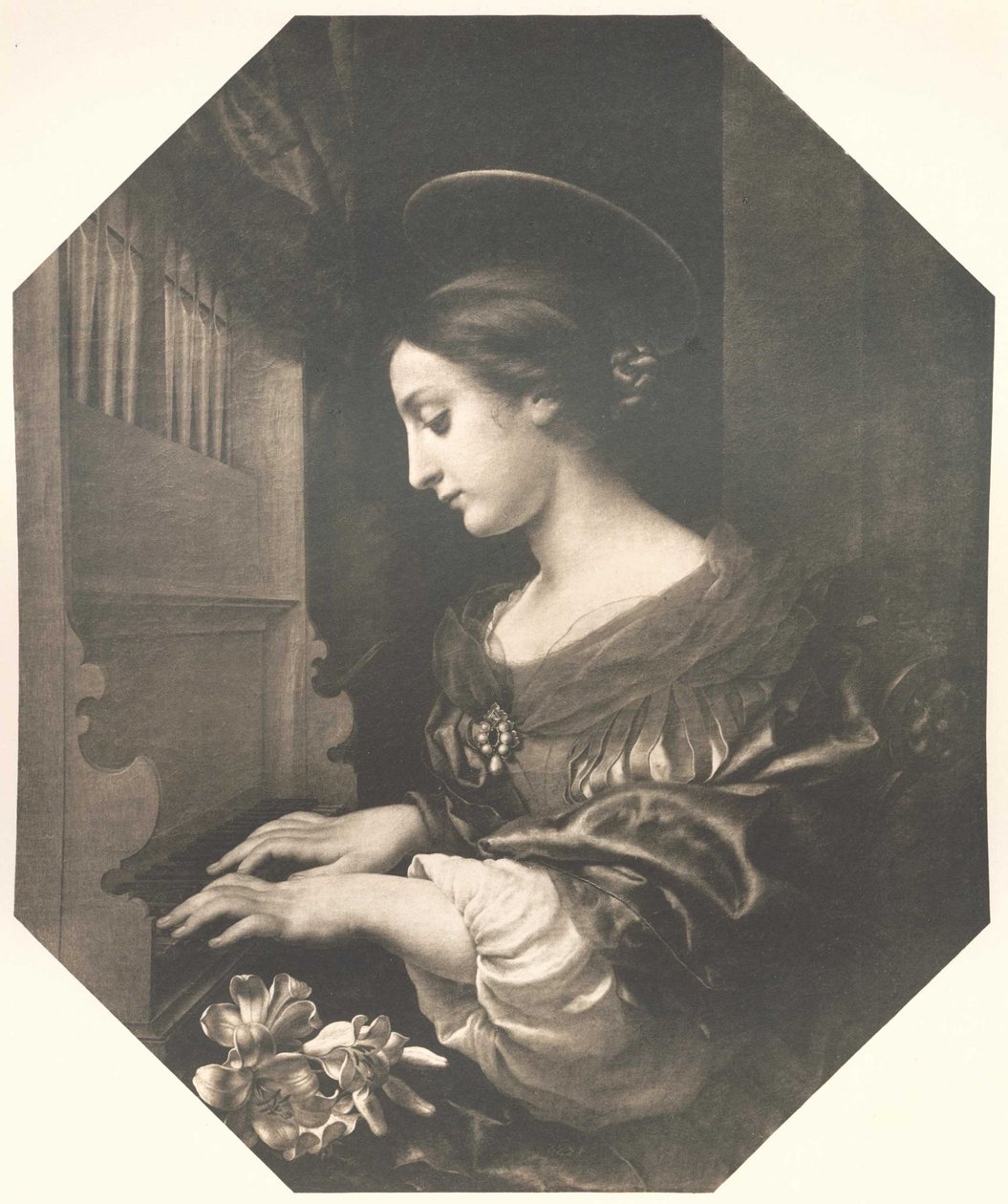 Santa Cecilia da after Carlo Dolci