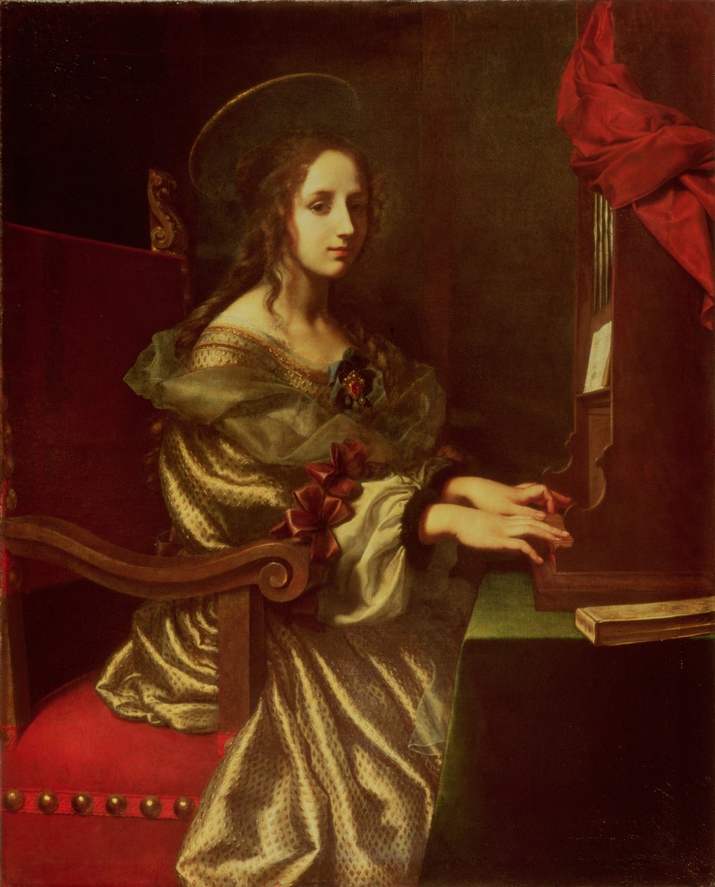 Santa Cecilia (patrona dei musicisti) da Carlo Dolci