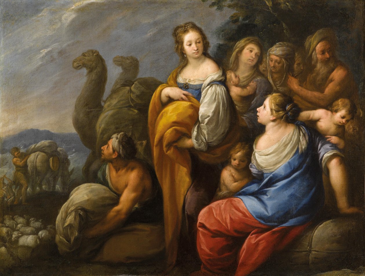 Rachele nasconde gli idoli da Carlo Francesco Nuvolone